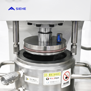 Mélangeur planétaire double à double enveloppe mobile en acier inoxydable avec réservoir de mélange à double paroi - Product Image 5