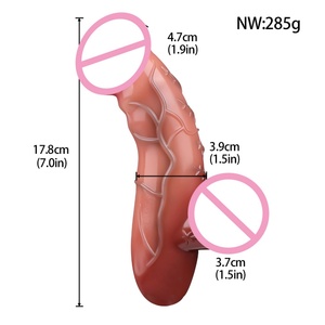CITYFUN Vibrador de 7 Pulgadas, Pene Artificial de Silicona, Varita de Masaje, Vibrador Realista, Estimulador de Punto G y Clítoris - Product Image 2