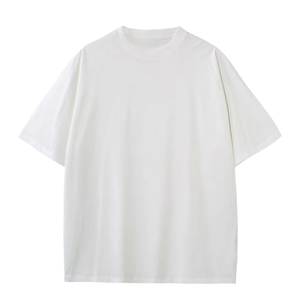 เสื้อยืดผู้ชายไซส์ใหญ่ ผ้าฝ้ายคุณภาพสูง 210GSM หนา ทนทาน พร้อมโลโก้ที่ปรับแต่งได้ แบบไม่มีลาย - Product Image 4