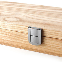Boîte à couteaux en bois naturel de haute qualité, écologique, boîte cadeau pour le rangement des couteaux, possibilité de personnaliser le logo