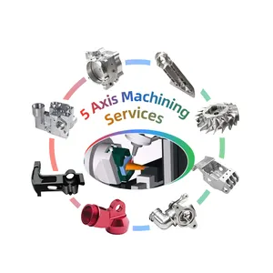 3/4/5 eksen hassas CNC kesme freze torna işleme parçaları hizmetleri