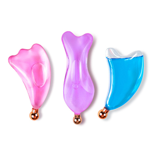 Transparent Crystal SPA <strong>Acupuncture</strong> Trigger <strong>Point</strong> Board Hand-Held Anti-Aging <strong>Facial</strong> Guasha Tool for Body Eye Massaging - Product Image 1