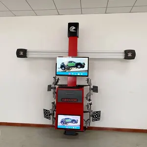 Popular Aligner Machine / 3D Wheel Alignment /four Post Car Lift Use With Alignment Machine For Garage