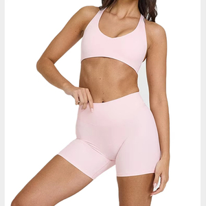 Soutien-gorge de sport <span class=keywords><strong>dos</strong></span> <span class=keywords><strong>nu</strong></span> sans couture pour femmes <span class=keywords><strong>dos</strong></span> ouvert rembourré Yoga <span class=keywords><strong>Crop</strong></span> soutiens-gorge hauts soutien élevé <span class=keywords><strong>dos</strong></span> <span class=keywords><strong>nu</strong></span> Push Up hauts d'entraînement - Product Image 4