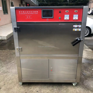 Touchscreen-UV-Klimakammer mit Bestrahlungsstärkeregulierung und Temperatursensor mit schwarzem Panel - Product Image 1