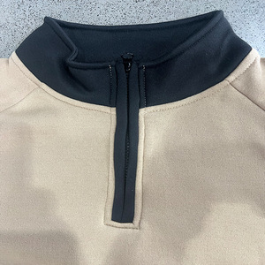Pullover da <span class=keywords><strong>uomo</strong></span> primavera e autunno 1/4 a quarti <span class=keywords><strong>con</strong></span> Zip su <span class=keywords><strong>felpa</strong></span> De Hombre felpe Patchwork a maniche lunghe - Product Image 5