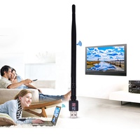 5dB USB WiFI antena Android PC ordenador Usb Dongle 7601 8188 red Usb inalámbrico Wifi adaptador receptor tarjeta Dongle