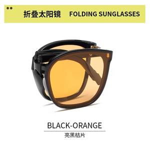 แว่นกันแดดแบบพับได้สำหรับทุกเพศกรอบพีซี ยูวี 400 ป้องกันรังสี UV400 รูปทรงสี่เหลี่ยมประเภท 3 สำหรับผู้ชายและผู้หญิง - Product Image 5