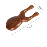 Peigne de massage en bois de haute qualité pour le cuir chevelu, le visage et le corps, pour femmes et hommes, favorisant la croissance des cheveux, Gua Sha, peigne à dents larges