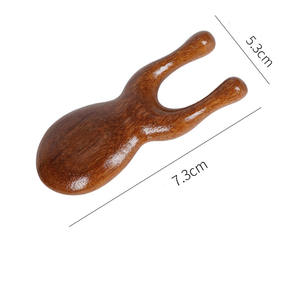 <span class=keywords><strong>2025</strong></span> masajeador de cuero cabelludo de madera de alta calidad peine cabeza cuero cabelludo masajeador corporal Facial para mujer hombres crecimiento del cabello Gua Sha peine de dientes anchos - Product Image 5