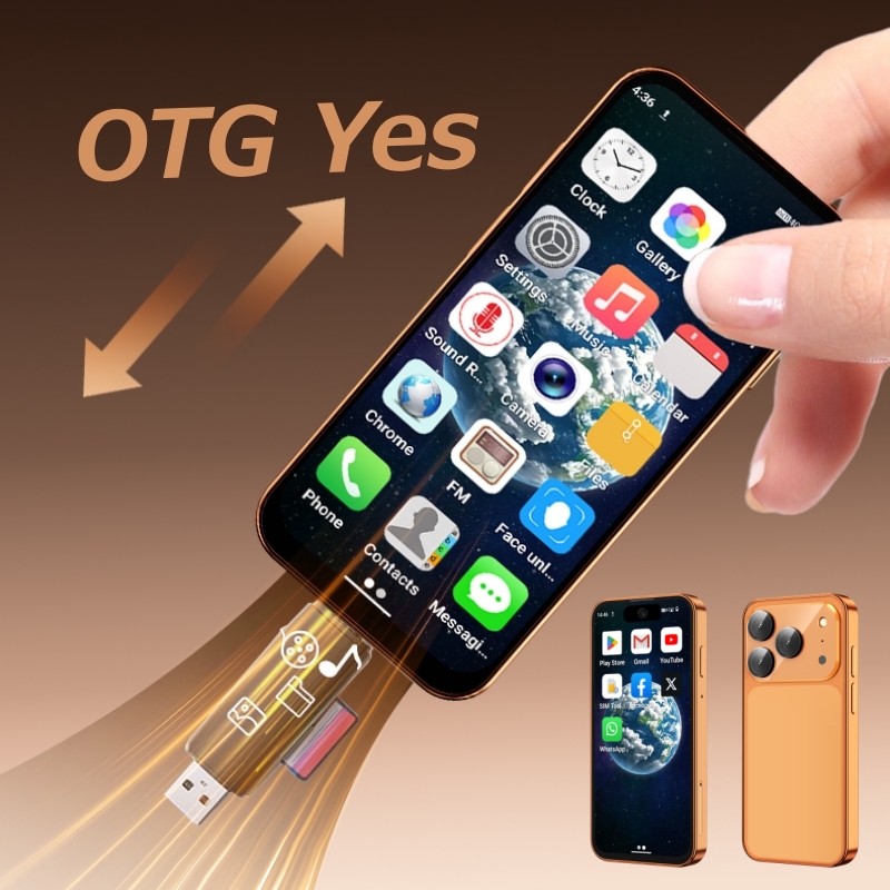 XS19 Pro Mini Phone 3.88 Inches Screen Android 12 Smart Phone 3GB