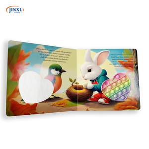 El libro <span class=keywords><strong>de</strong></span> <span class=keywords><strong>cuentos</strong></span> creativo con agujeros <span class=keywords><strong>de</strong></span> cartón viene con elementos divertidos <span class=keywords><strong>de</strong></span> Press-and-Play para aliviar el estrés - Product Image 2