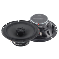 Haut-parleur de voiture 6,5 pouces économique à cône en carbone, système audio professionnel à bobine simple de 2 pouces, 120W RMS, puissance 150-300W, 96dB max.