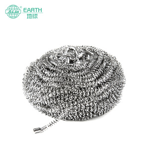 Earth Metal Scrubber Brush 20g Kitchen Cleaning Tool Stainless Steel Wire Ball - Product Image 3