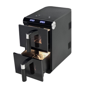 Freidora de Aire Digital Profesional de Acero Inoxidable de 12L, Moderna, con Doble Cajón, Control Táctil, Pantalla LED y Protección Contra Sobrecalentamiento - Product Image 1