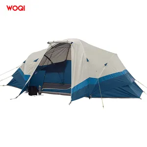 WOQITent for Camping Easy Setup for Family Camping Includes Removable Waterproof Rain Fly Ready to Handle Any Conditions