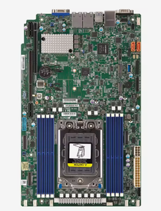 Placa base de servidor H12SSW‑NT con un solo zócalo SP3, compatible con 2 TB DDR4 3200 MHz PCIe4.0 M.2, gestión remota IPMI - Product Image 1