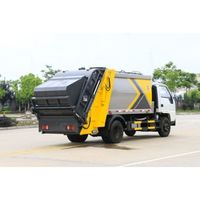 Camion Compacteur de Déchets JMC 4X2 6CBM à Fort Taux de Chargement pour Projets Sanitaires Gouvernementaux – Approvisionnement Direct Usine