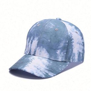 Casquette de baseball hip-hop estivale tie-dye pour hommes et femmes, casquette de protection solaire pour l'extérieur - Product Image 5