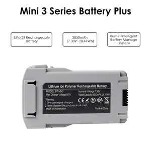 Batería de Repuesto Inteligente de Carga Rápida de 3850 mAh para <span class=keywords><strong>Mini</strong></span> <span class=keywords><strong>Mavic</strong></span> 3, <span class=keywords><strong>Mini</strong></span> 4 Pro Series, Batería de Vuelo Inteligente de Larga Duración para Drones - Product Image 3