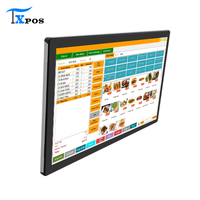 27-дюймовый сенсорный POS-терминал 1920x1080 с Wi-Fi 6, корпус из алюминиевого сплава, опции цвета (черный/белый), Windows 10/11 для кафе