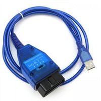 Cable de Diagnóstico Automotriz Transfronterizo para KKL 4091 con Interruptor VW ECU SCAN FT232RL, Compatible con Vehículos de 12V