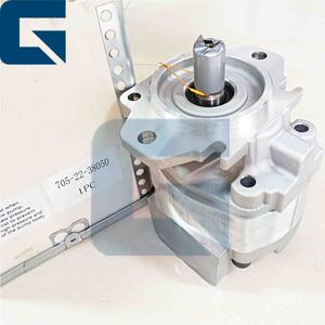Ensemble de pompe à engrenages hydraulique 705-22-38050, pompe de remplacement pour bulldozer D85EX D85PX - Product Image 1