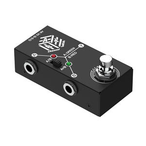 Pedal <span class=keywords><strong>de</strong></span> guitarra ABY <span class=keywords><strong>de</strong></span> doble canal, Selector <span class=keywords><strong>de</strong></span> línea <span class=keywords><strong>de</strong></span> caja <span class=keywords><strong>de</strong></span> guitarra eléctrica, interruptor <span class=keywords><strong>AB</strong></span> versátil, Bypass verdadero para guitarra eléctrica - Product Image 3