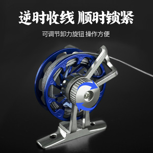 Stainless Steel Fish Buckle Set With Reel And Float For Freshwater Fishing Tackle - Product Image 5