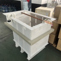 Réservoir de galvanoplastie d'usine chinoise, équipement complet de galvanoplastie avec redresseur de galvanoplastie
