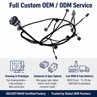 Harness Kabel OEM untuk Penerangan dengan Konektor Berperingkat IP68 untuk ATV