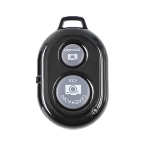 Điều Khiển Từ Xa Không Dây Nhiều Màu Màn Trập <span class=keywords><strong>Bluetooth</strong></span> Hai Nút Kích Hoạt Để Chụp Ảnh Selfie Chân Dung Chụp Ảnh Selfie Stick - Product Image 1