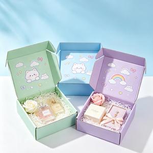 FX Premium White Cardboard Gift <b>Shipping</b> <b>Box</b> Custom Printed with Spot UV Logo Finish for Luxury Brand Packaging - Product Image 5