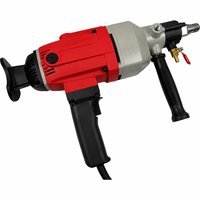 Perceuse à diamant humide portable 168 mm 2820 W à vitesse variable pour le perçage de trous de climatisation dans les murs en béton