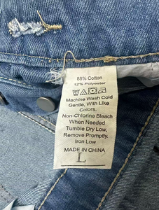 Servizio OEM vendita all'ingrosso di tendenza da uomo Casual tuta in Denim più taglia 3XL <span class=keywords><strong>Jeans</strong></span> dritti - Product Image 6