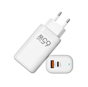 New 65W Super Fast Charger US EU Indian <b>Plug</b> <b>USB</b> <b>C</b> Travel Wall Charger Power <b>Adapter</b> for Smartphone - Product Image 5