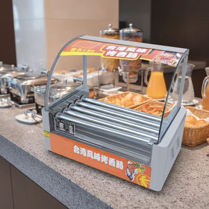 Machine à saucisses électrique en acier inoxydable avec nettoyage facile et conception à porte coulissante - Product Image 5