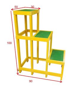 Marchepied isolé électriquement <span class=keywords><strong>en</strong></span> FRP/plastique renforcé <span class=keywords><strong>de</strong></span> fibres <span class=keywords><strong>de</strong></span> <span class=keywords><strong>verre</strong></span> 300*500mm pour salle <span class=keywords><strong>de</strong></span> distribution électrique - Product Image 5