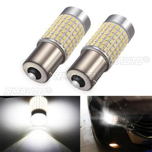 2 ชิ้น 144 SMD หลอดไฟ LED 1156 1073 1093 1129 1141 1159 1295 1459 1619 1651 1680 7506 BA15s S25 ไฟเลี้ยวรถ DC12-24V - Product Image 5
