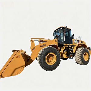 Chargeuse de taille moyenne Caterpillar cat 966h fabriquée au Japon 24 tonnes Matériel de construction 90% neuve Caterpillar 966h Chargeuse sur pneus d'occasion - Product Image 1