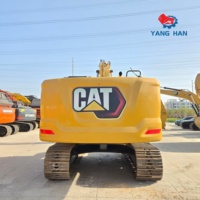 Excavatrice sur chenilles hydraulique CAT 323GC d'occasion, faible nombre d'heures de travail, bon état, excavatrice d'occasion à vendre