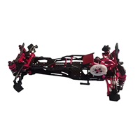 Kit de châssis et jantes D5 MR 1/10 pour voiture de drift 2WD sur route - Kit de mise à niveau