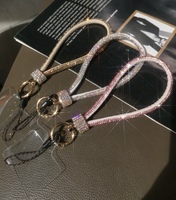 Rantai ponsel mewah baru Dompet gantungan kunci gelang penjualan laris gantungan kunci bling grosir