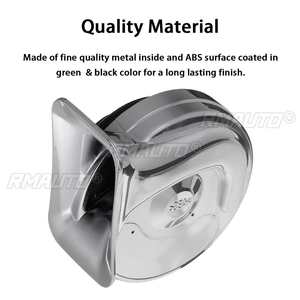 2x Klaxon de voiture universel 800DB, klaxon électrique 12V, klaxon de train en forme d'escargot, klaxon étanche, sirène pour moto, voiture, camion, SUV, bateau - Product Image 5