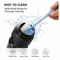 Bouteille d'eau sport OEM compressible 700 ml en PP, anti-fuite, logo personnalisé, faible MOQ, pour extérieur, gym, vélo