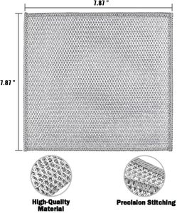Non-scratch Kitchen Cleaning <b>Towel</b> Wire Dish Cloth Home Appliance <b>Microfiber</b> Kitchen <b>Towel</b> Steel Multipurpose Kitchen Rags - Product Image 2