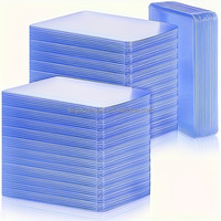 Fundas Protectoras Personalizadas para Tarjetas de Béisbol de PVC Transparente Rígido de Alta Calidad de 3" x 4" con Cierre de Clip de 1 mm de Grosor, Caja para Venta al por Menor