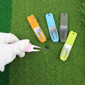 Herramienta de Reparación de Divots de Golf Plegable con Muelle, Personalizada CNC, de Latón, Metal, Madera, Silicona, Rosa, para Cinturón, <span class=keywords><strong>Titleist</strong></span> Vokey - Product Image 2