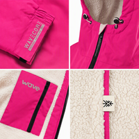 Poncho de surf à pois avec capuche pour hommes et femmes
