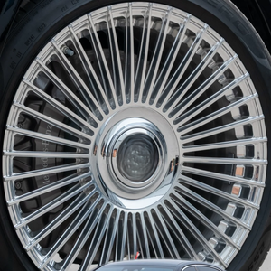 Jante en alliage forgée SHIN-530 S17 <span class=keywords><strong>16</strong></span> entièrement polie avec enjoliveur central flottant pour Mercedes Benz Classe S W222 W223 - Product Image 1